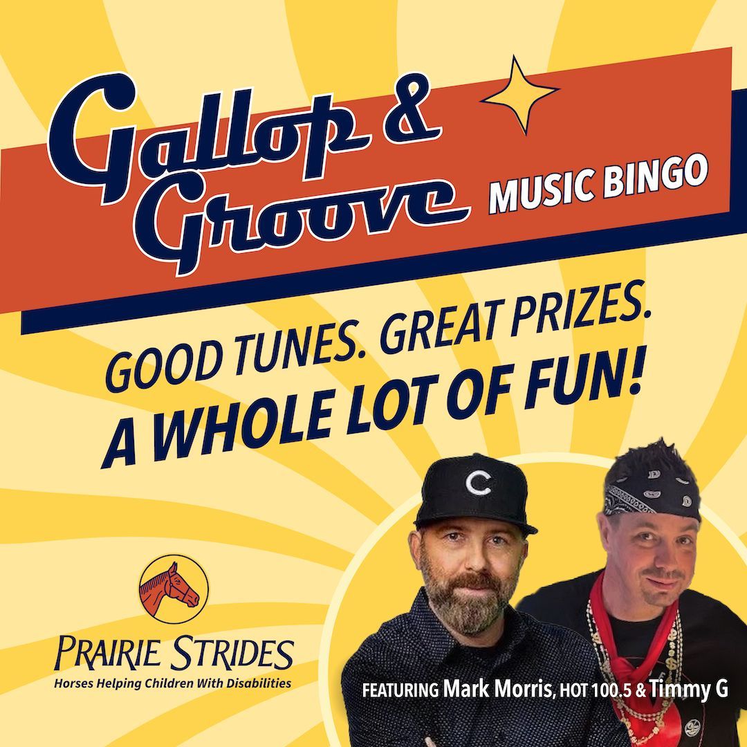Gallop and Groove Music Bingo graphic