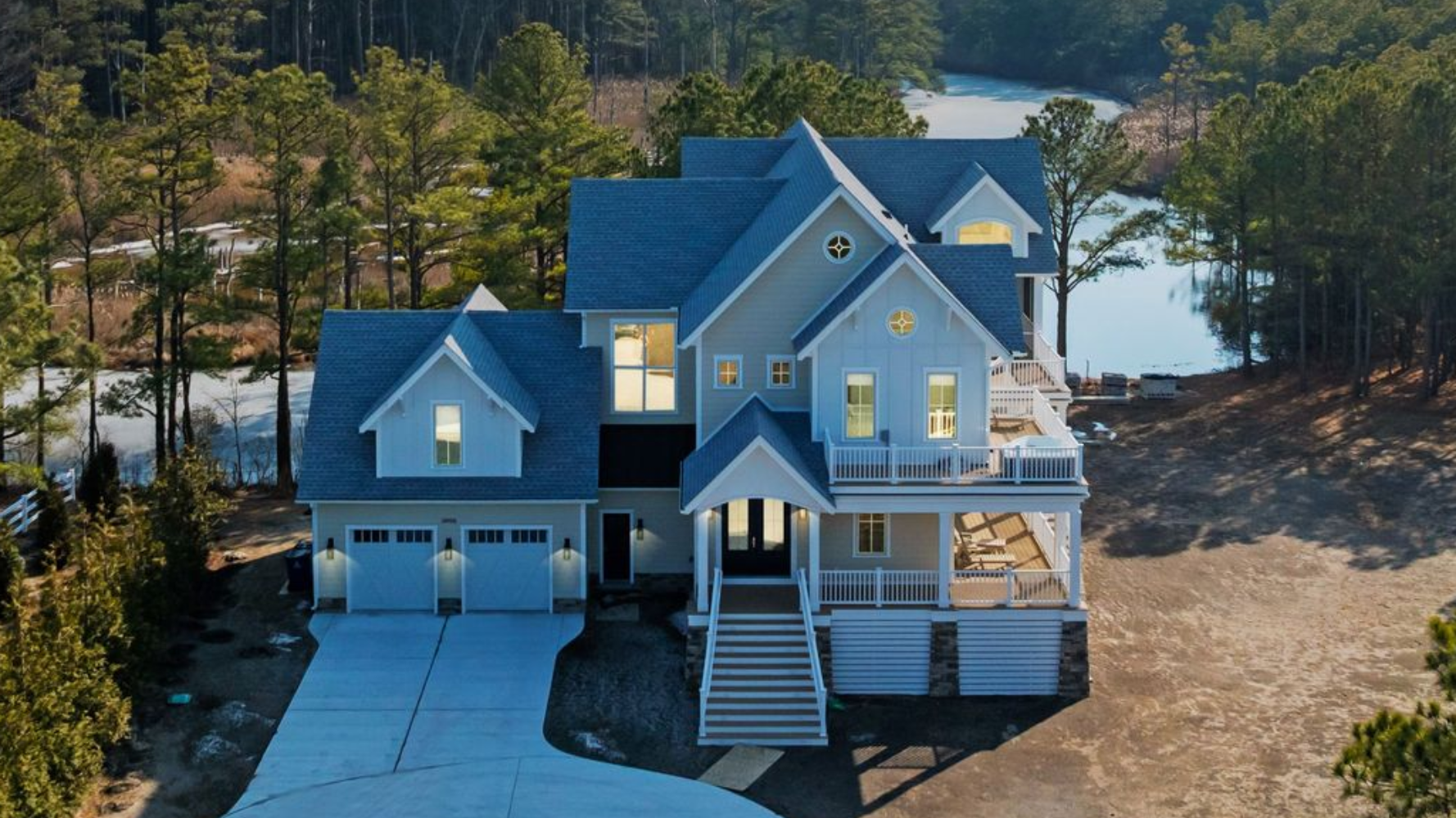 Custom home built by Turnstone Custom Homes in Rehoboth Beach, Delaware