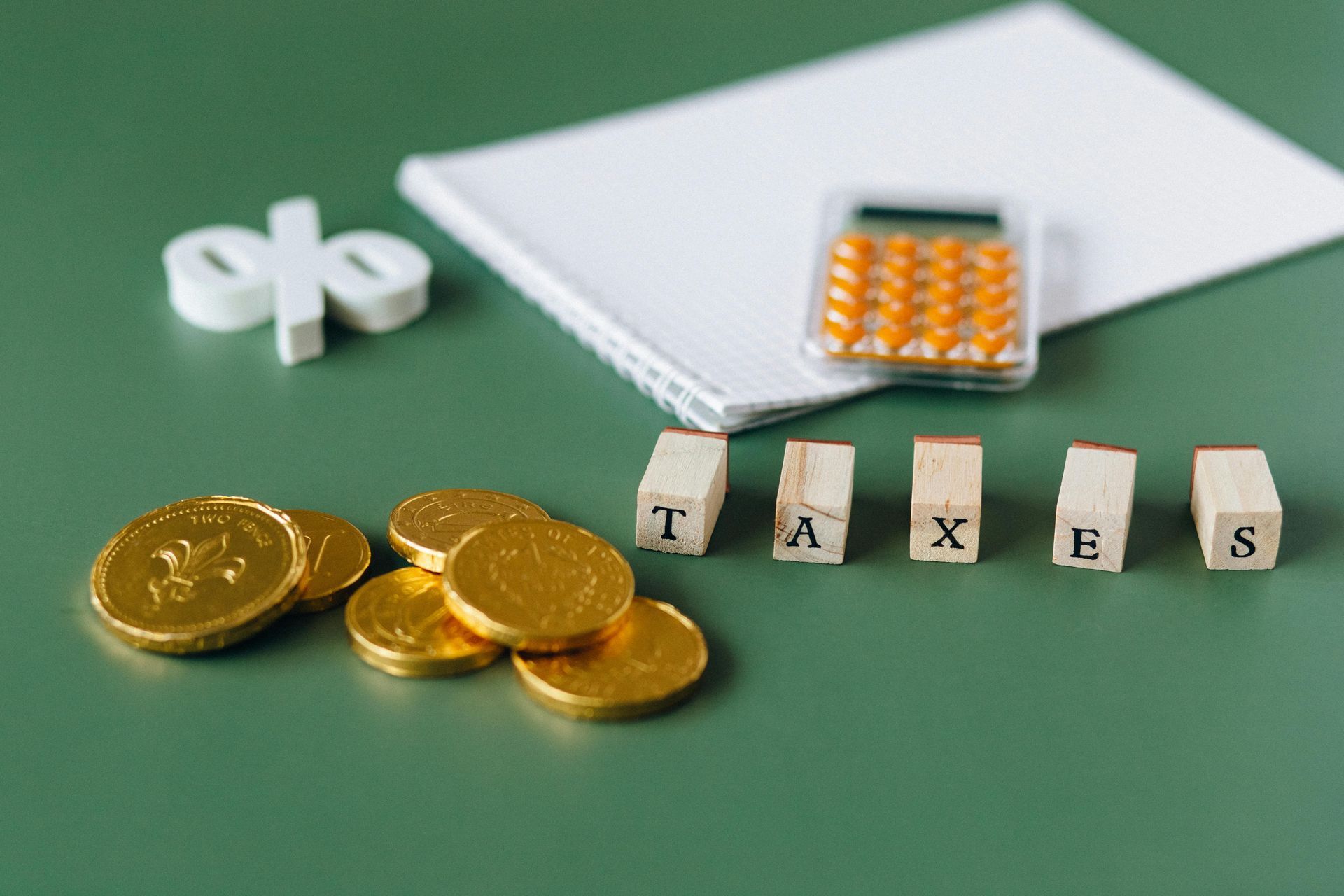 Gold coins,