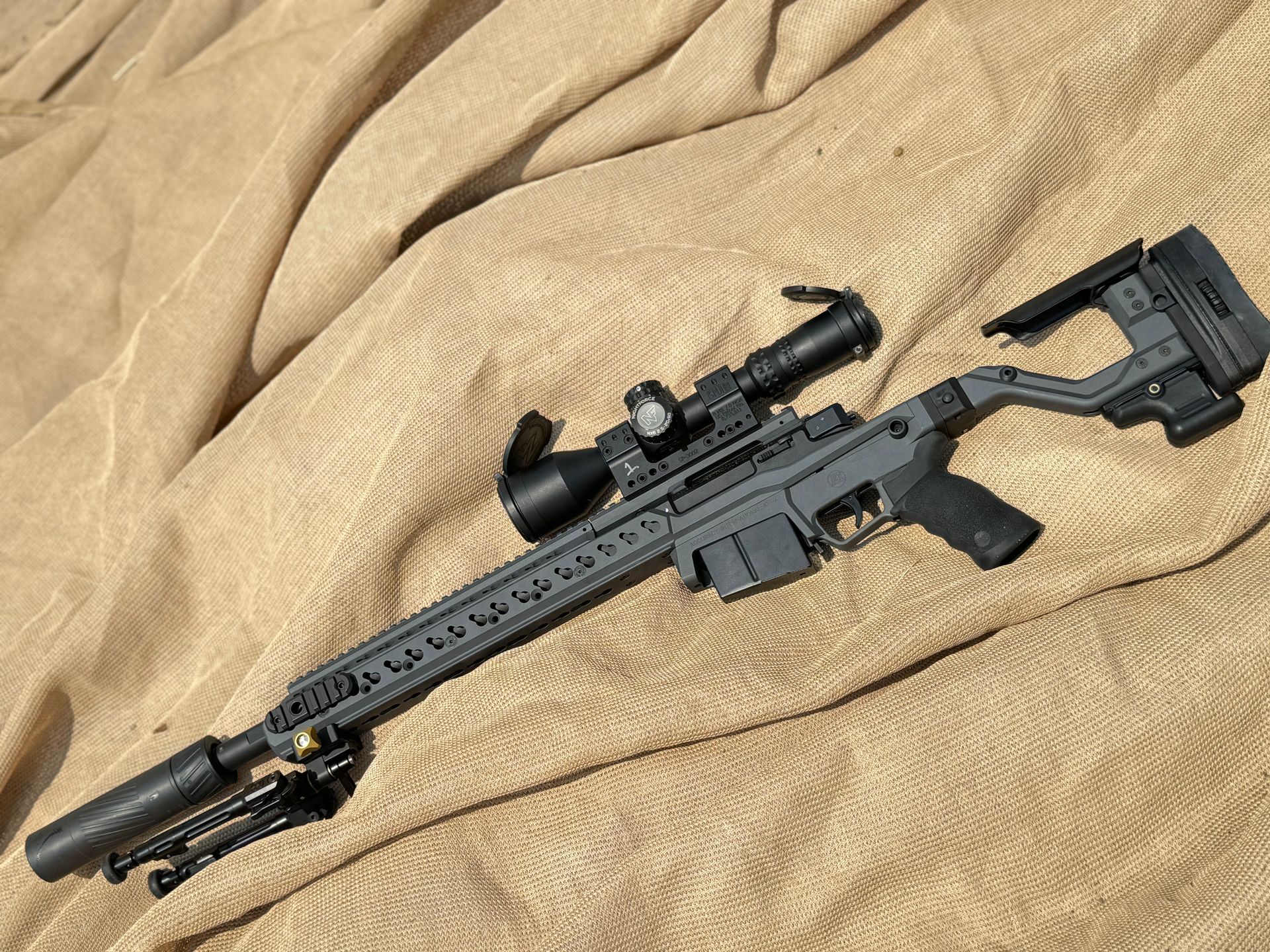 Custom Ai At308 Rifle AT-X LE short action .308 WIN rifle for law enforcement