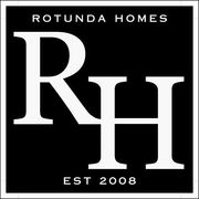 Rotunda Homes logo: white