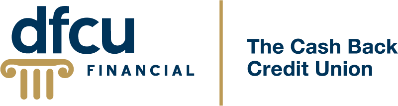 Logo for DFCU Financial: navy 