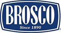 The broccoli logo is blue and white and has been around since 1890.