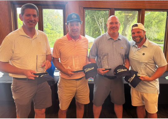 Winners of the 30th annual golfing event