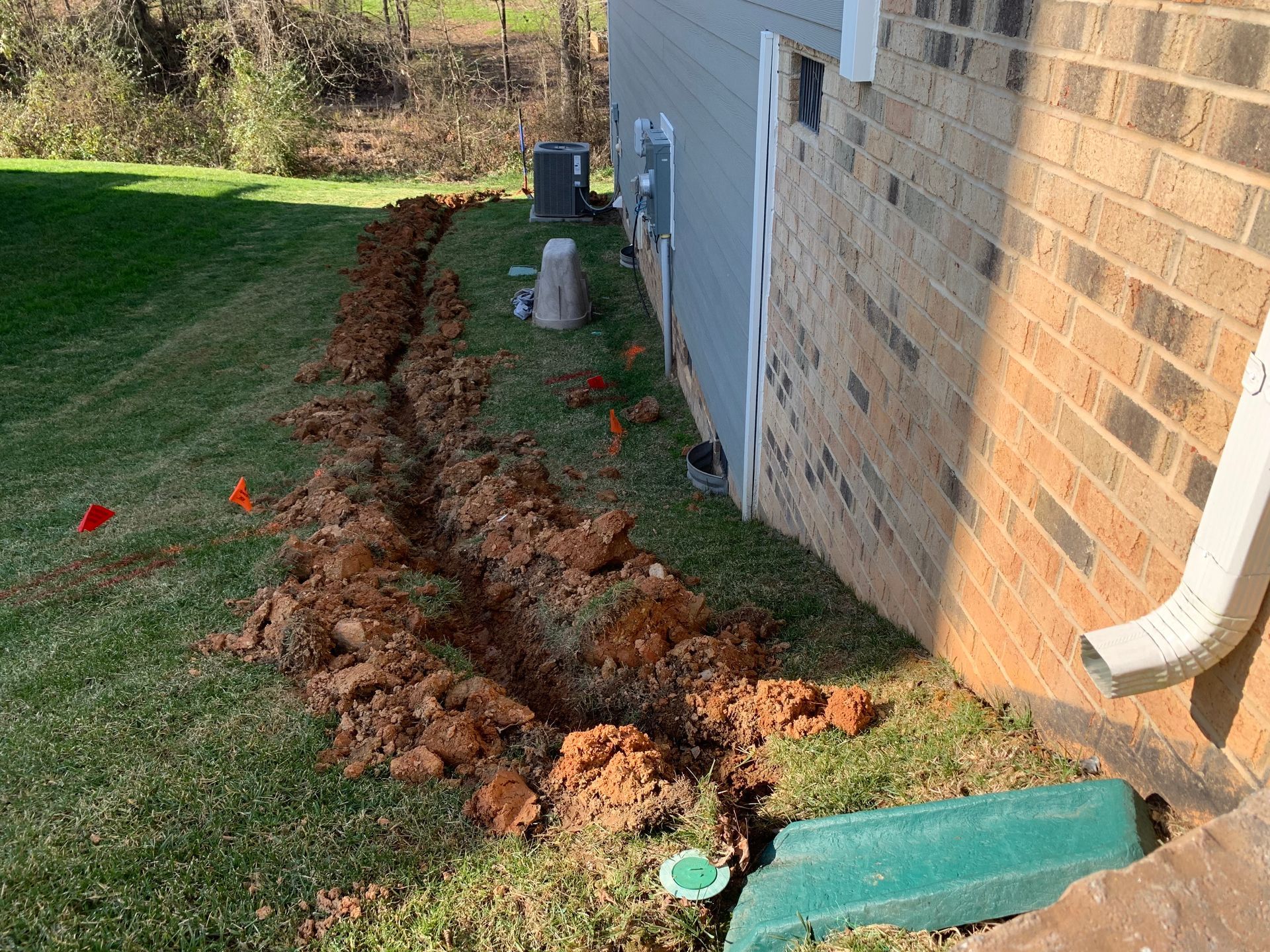 drainage install