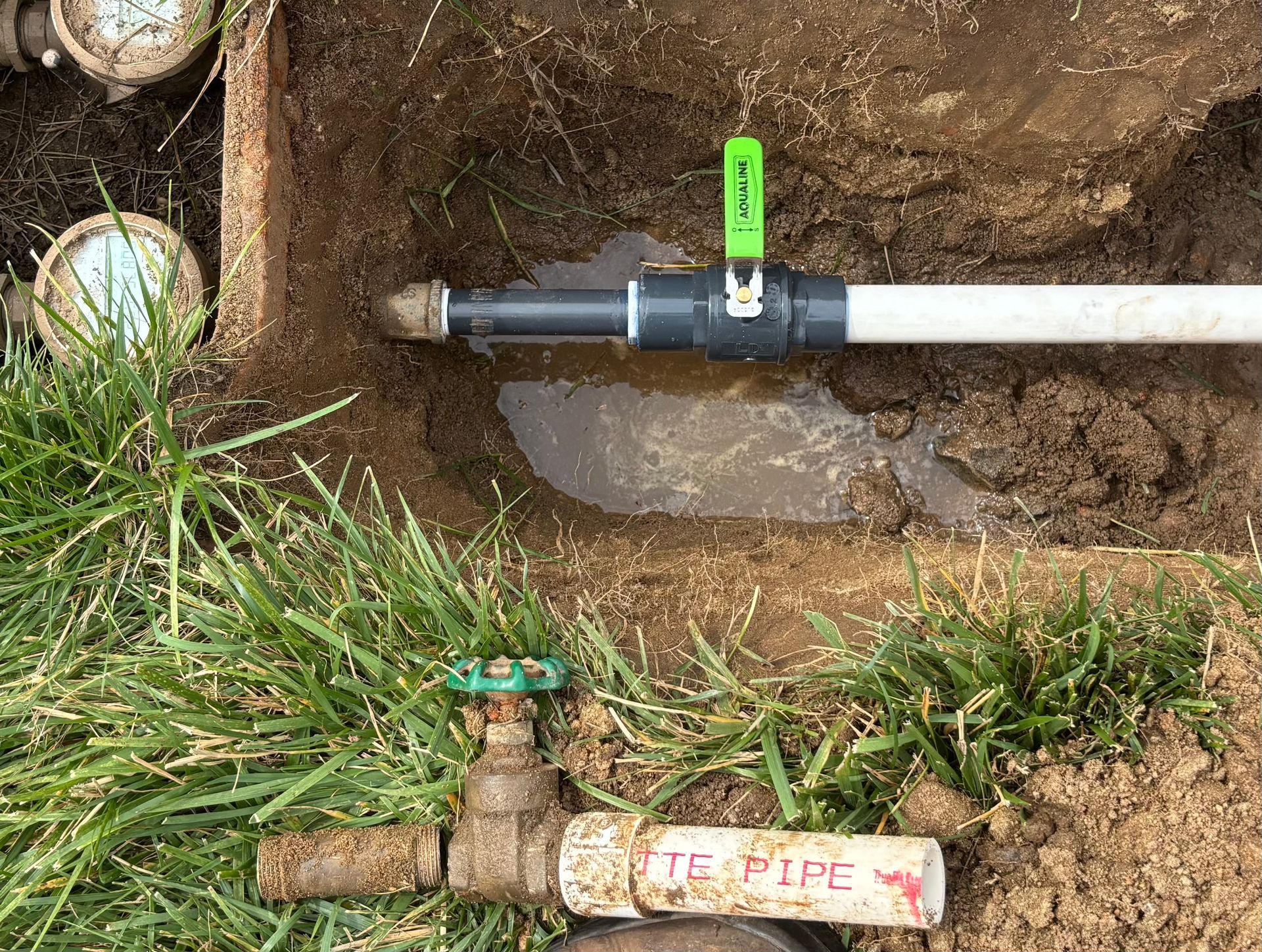 Water shut off valve replacement