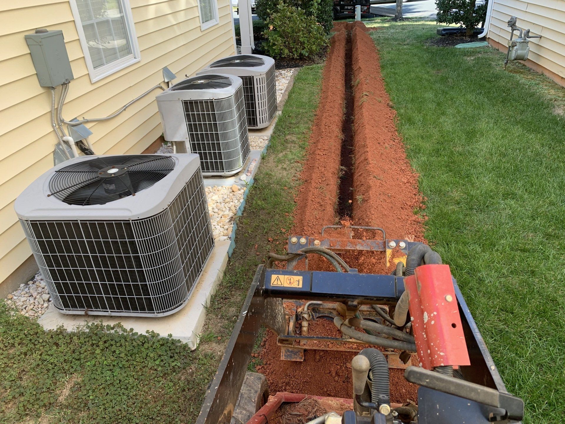 machine trenching