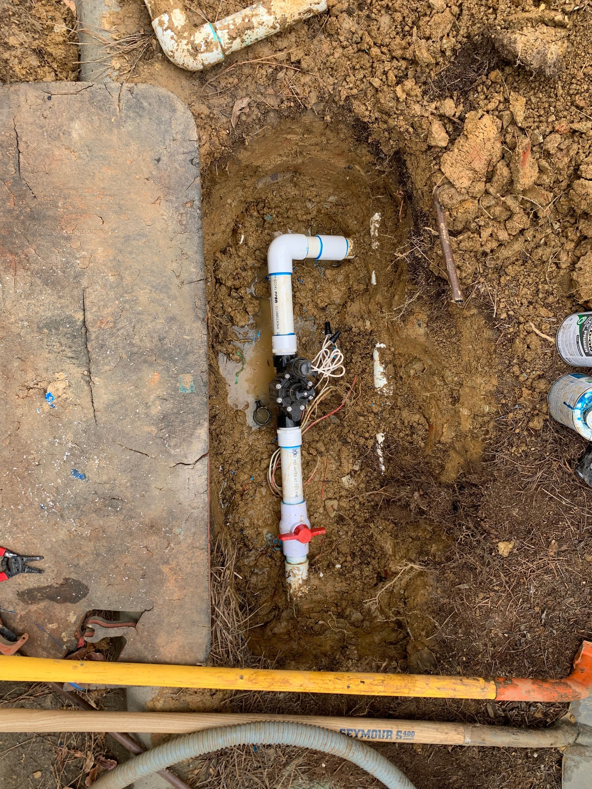 sprinkler valve repair