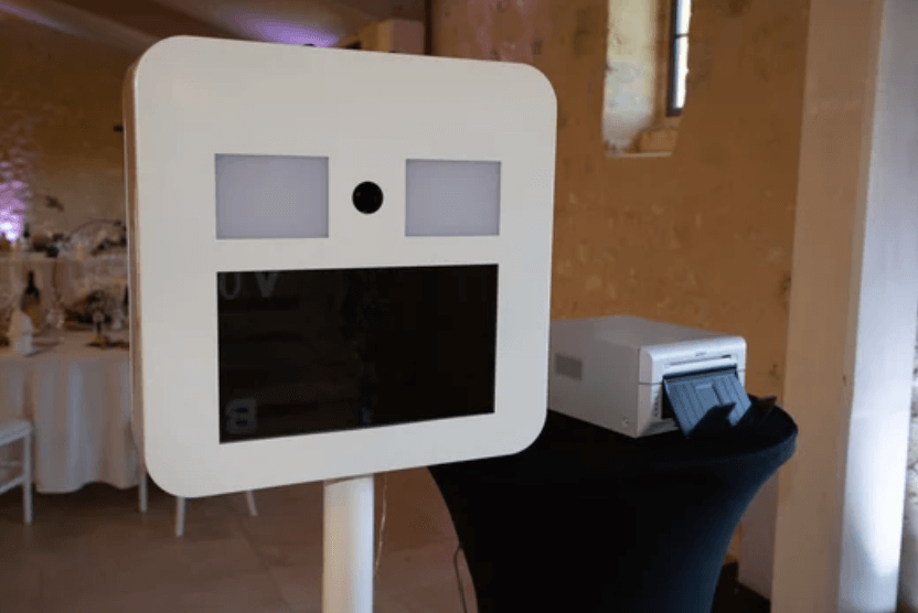 Classic event photo booth