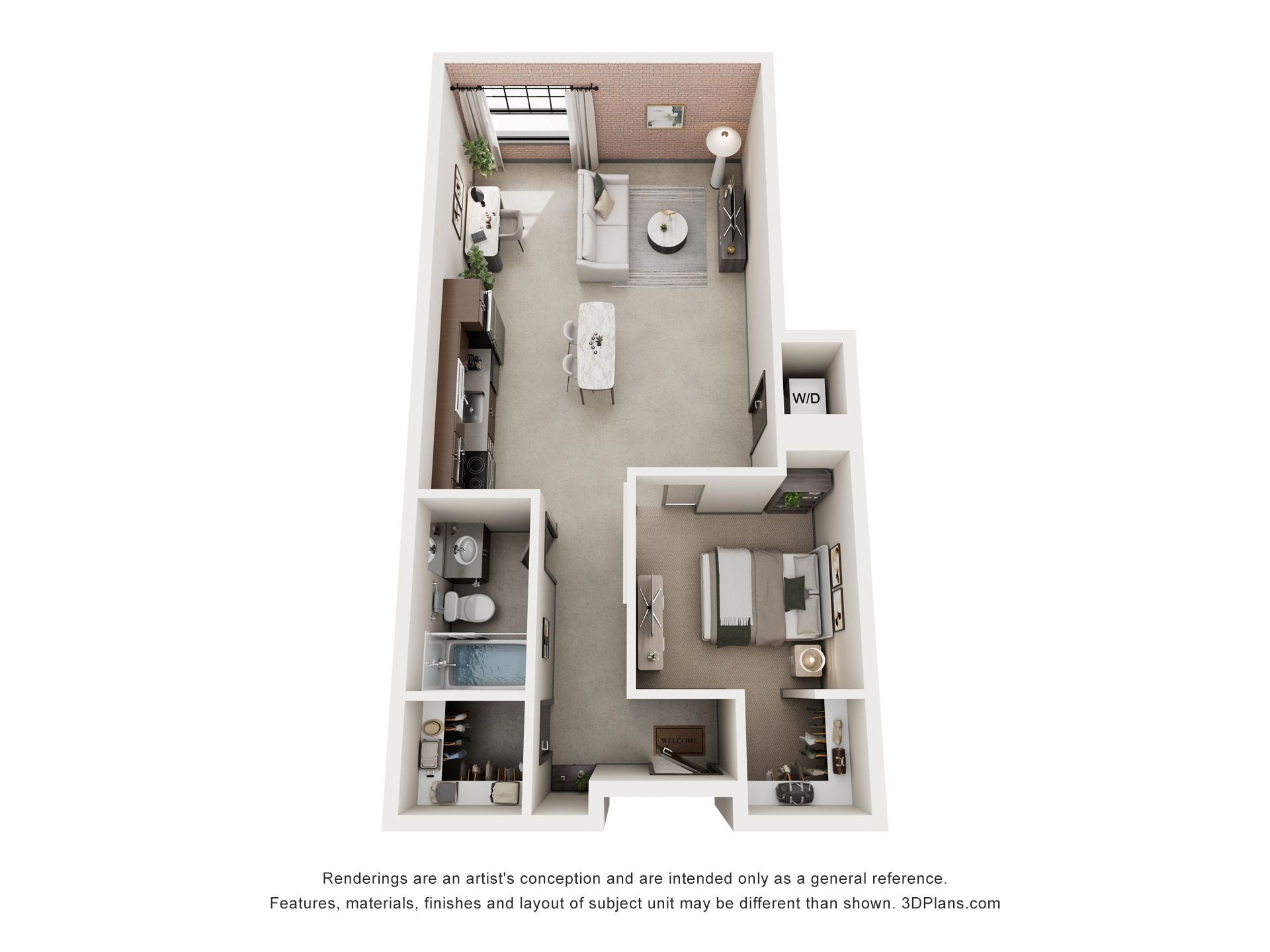 656 square feet