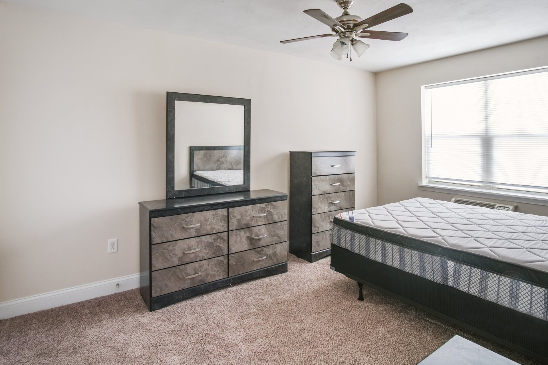furnished bedroom