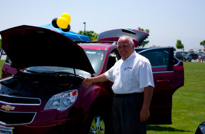 MK Smith Chevrolet at a community event