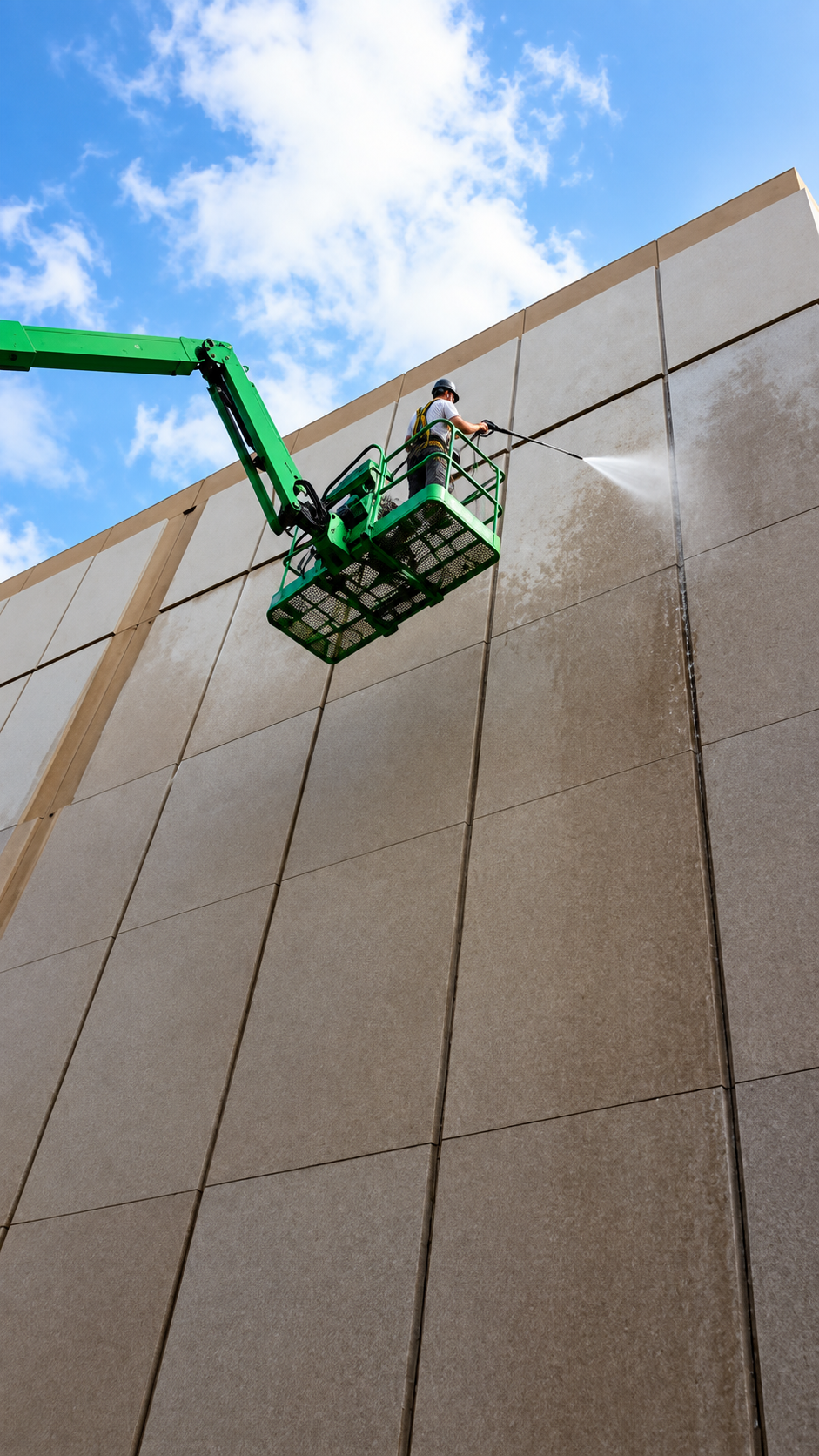 Wet concrete pouring from a truck chute onto a construction site, forming a gravelly slab surface