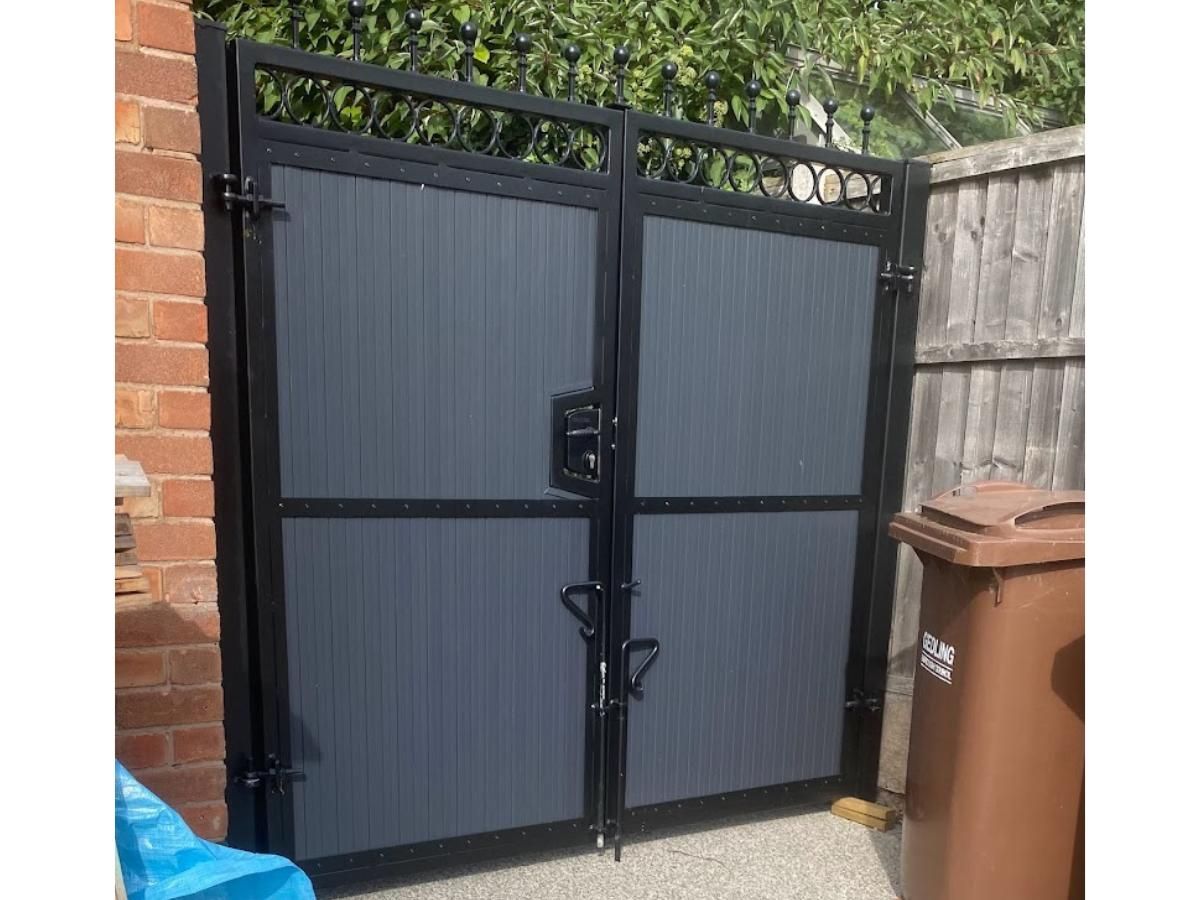 Composite Gates UK  double composite gate 