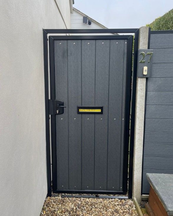 grey composite side gate