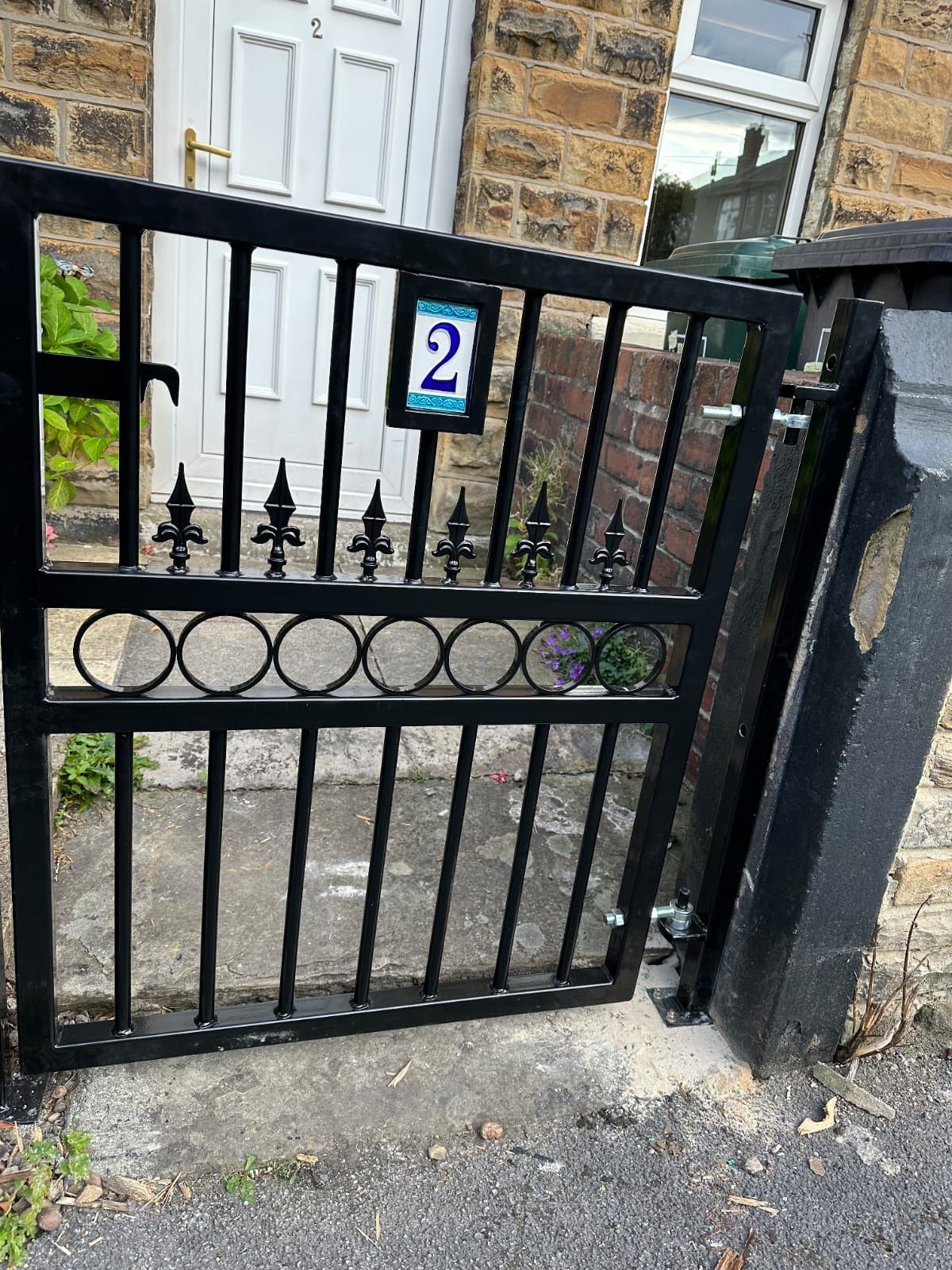 front garden metal gate Widnes
