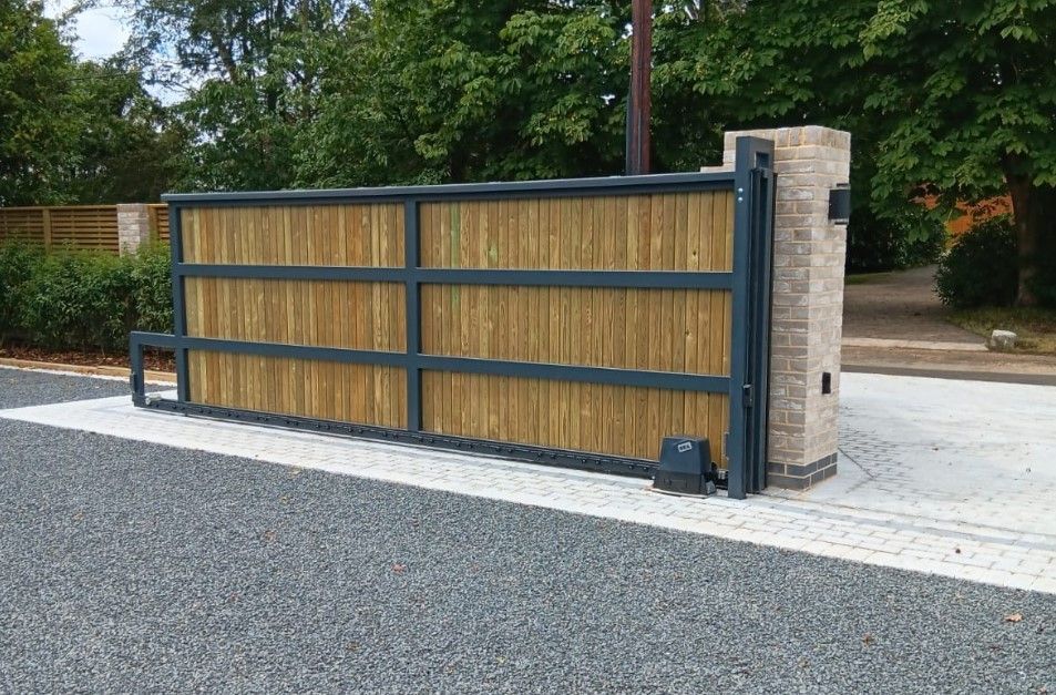 Composite Gates UK automated gates Sheffield