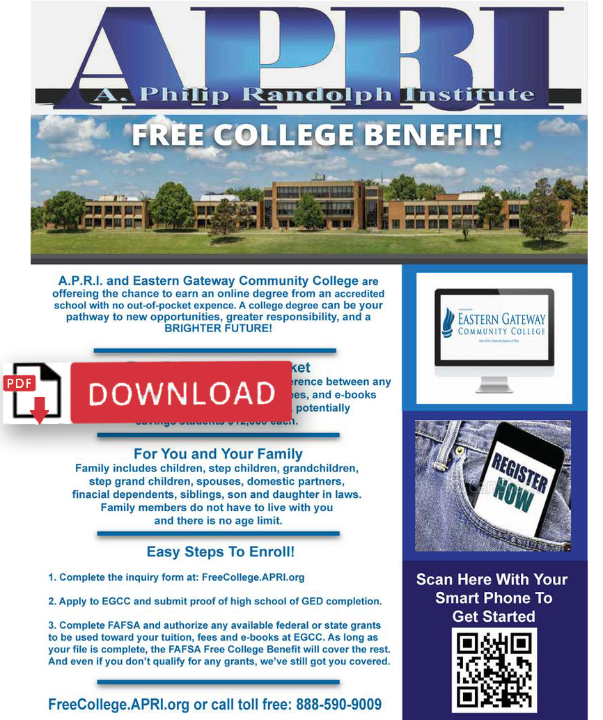 APRI Free College Benefit