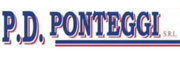 Logo di PD PONTEGGI SRL in blu e rosso su sfondo bianco.