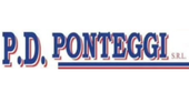 Logo di PD Ponteggi SRL in testo blu e rosso