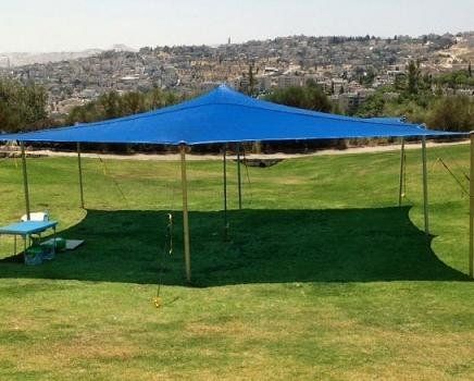 רשת הצללה דקורטיבית | כיסויים לכל