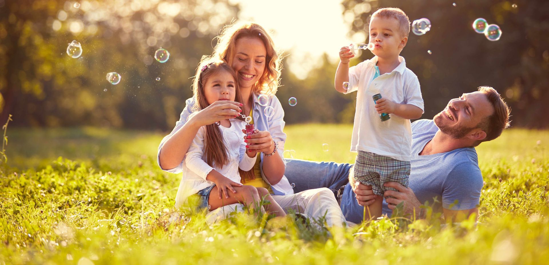 Parent Playing With Her Kids