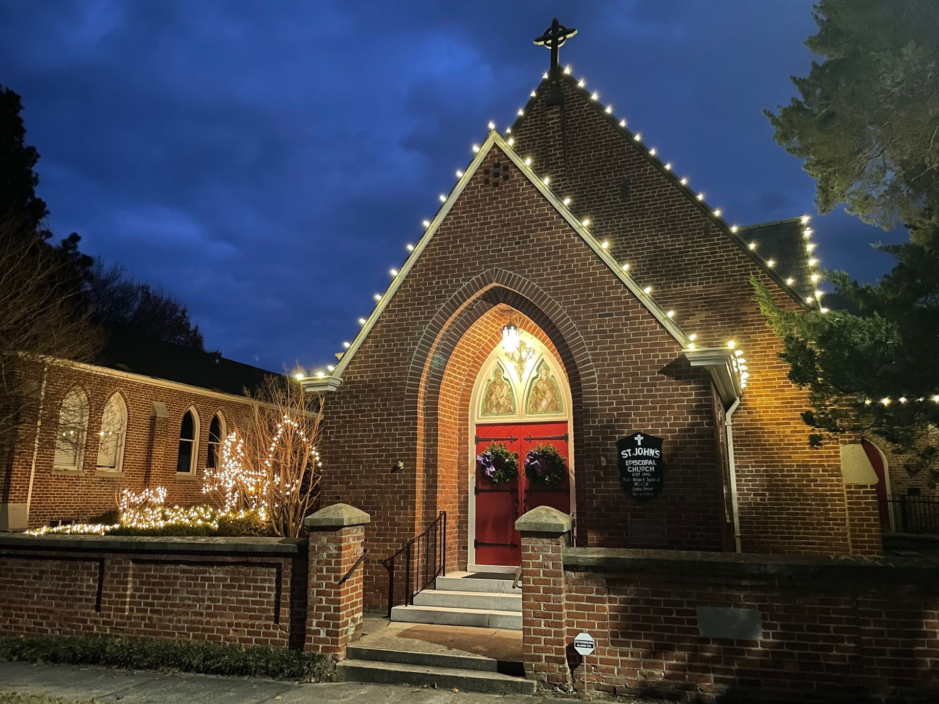 St. john's christmas lights