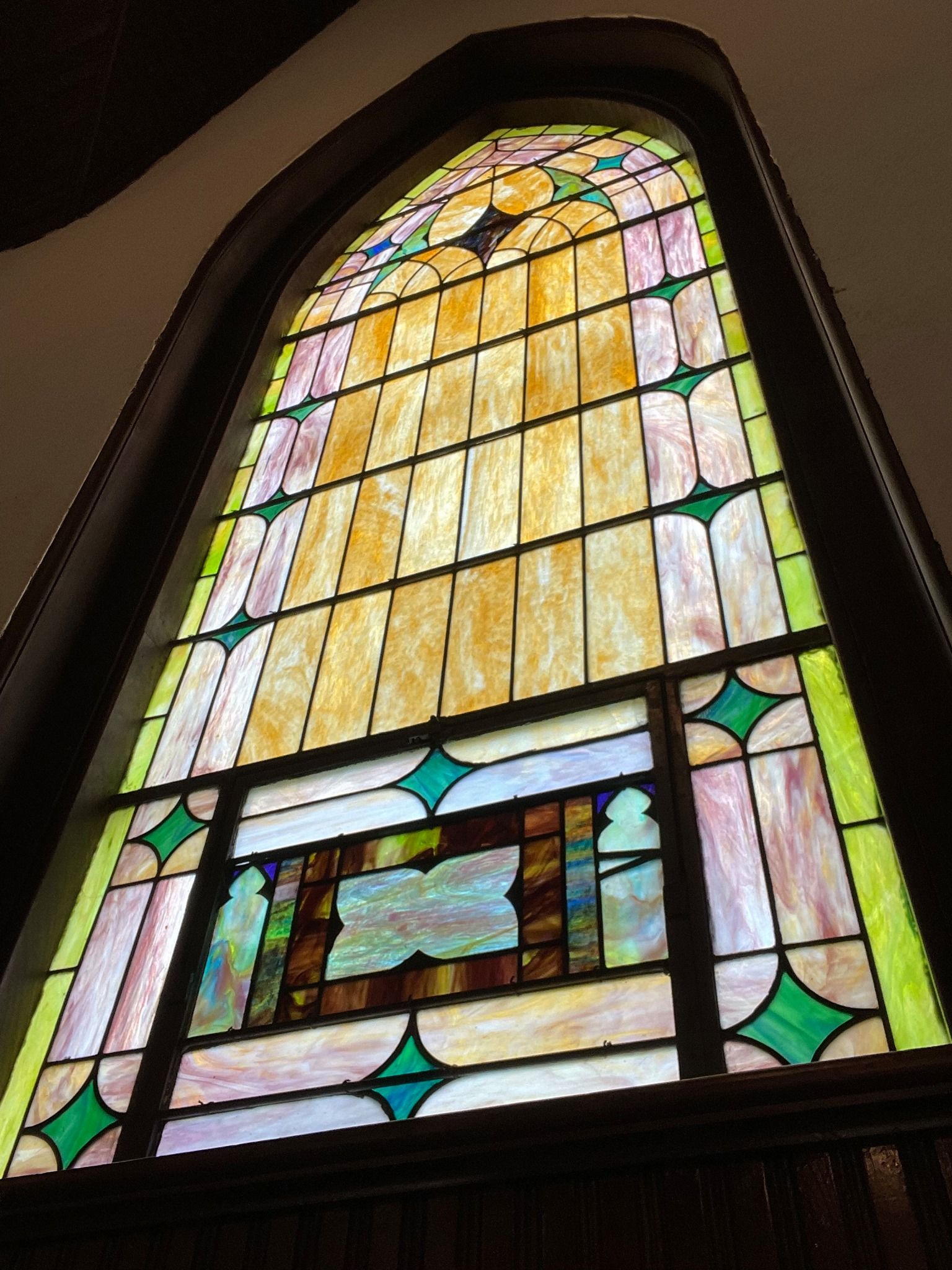 stain glass window