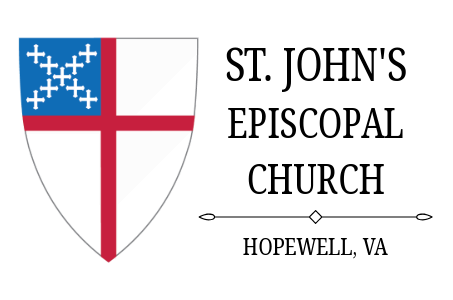 St Johns logo black text