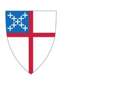 St John's Logo white text