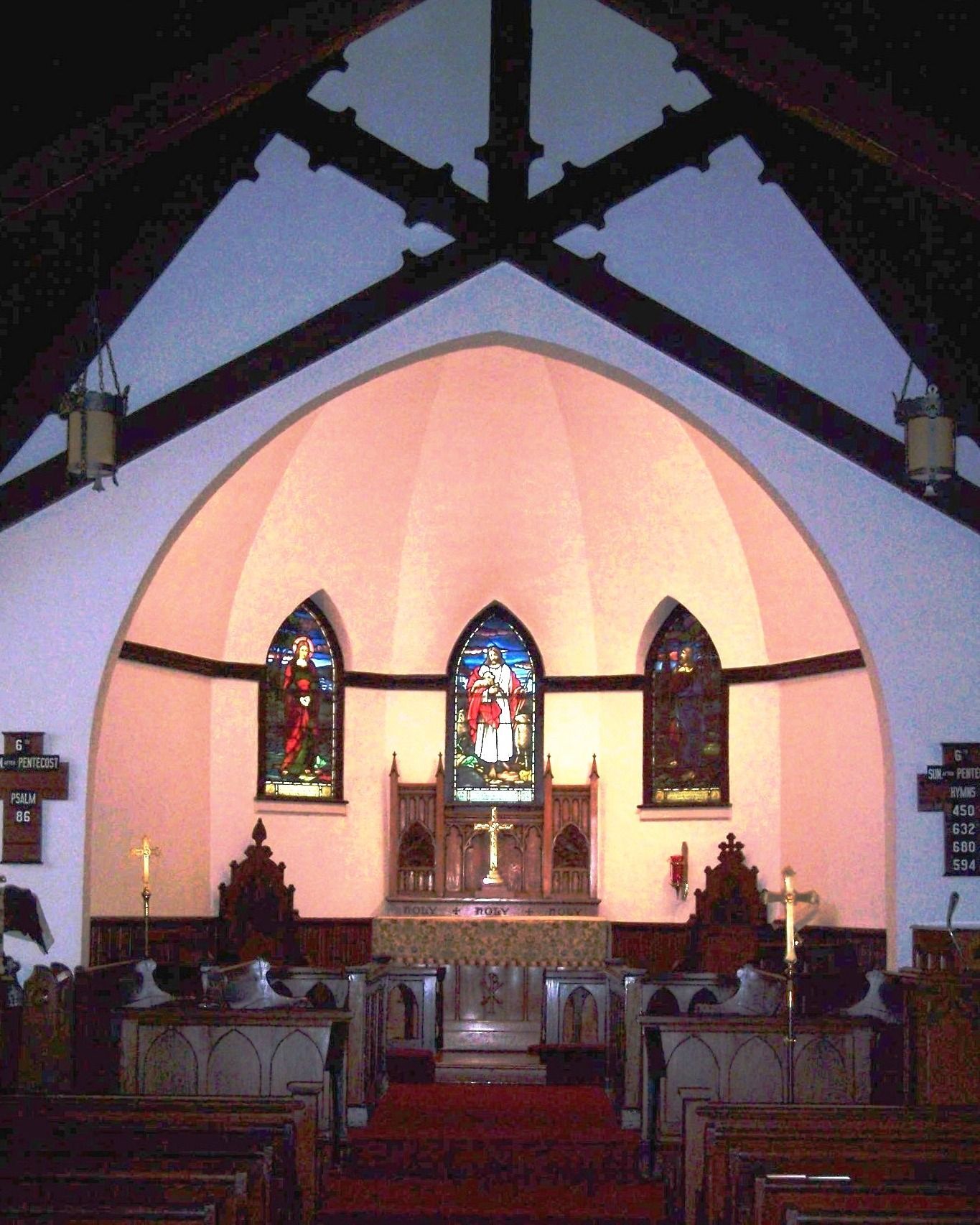 st. john's episcopal church interior