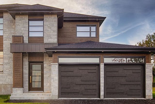 haas double garage door