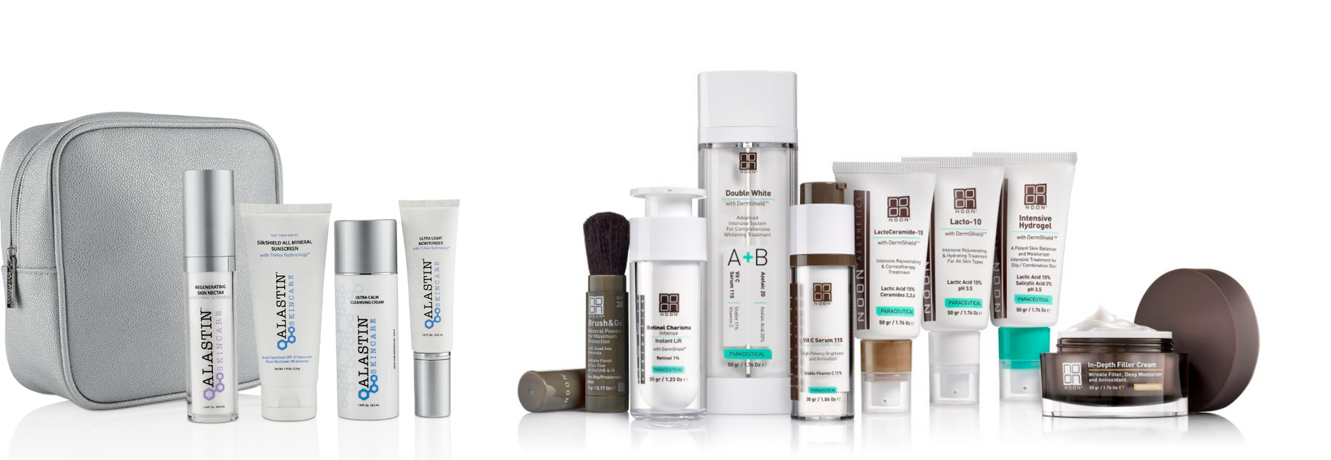 Noon and Alastin skin Care products for sale in Portland Oregon alastin and noon skin care products in portland oregon