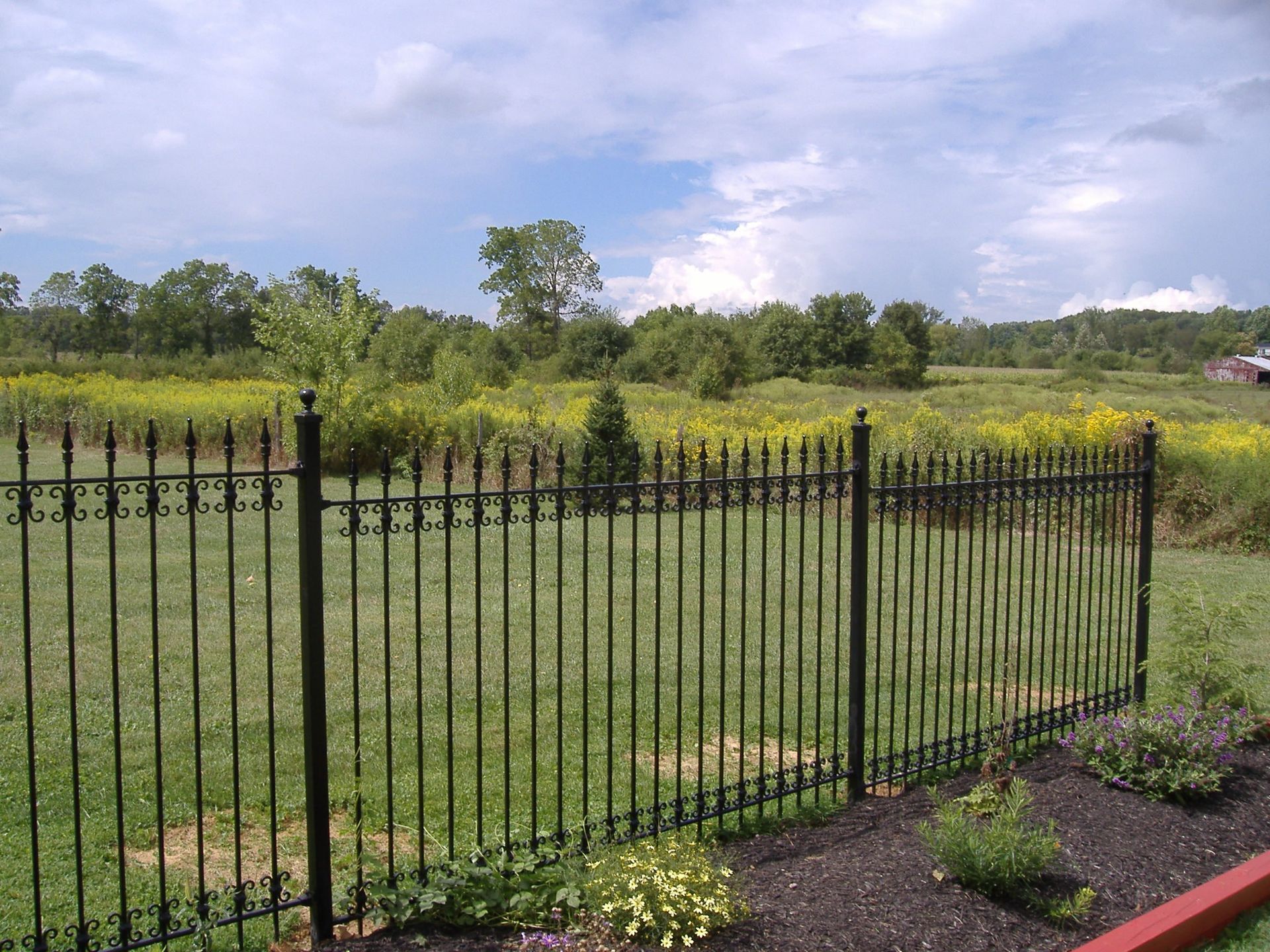 iron balustrade