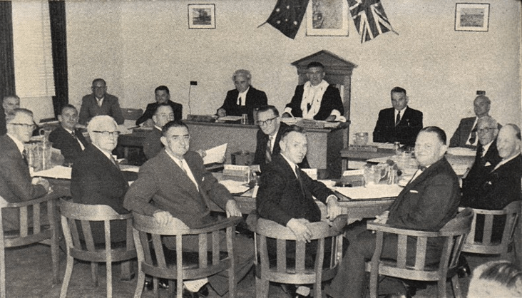 the founding members of Albion Park Bowling Club
