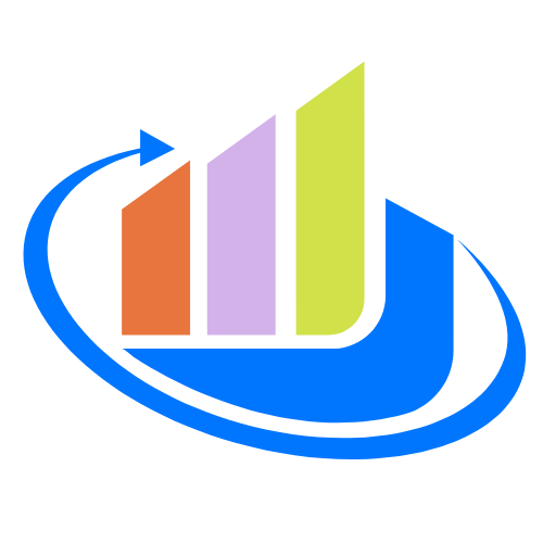 SmartTown Wi-Fi A colorful graph with an arrow pointing up in a circle.