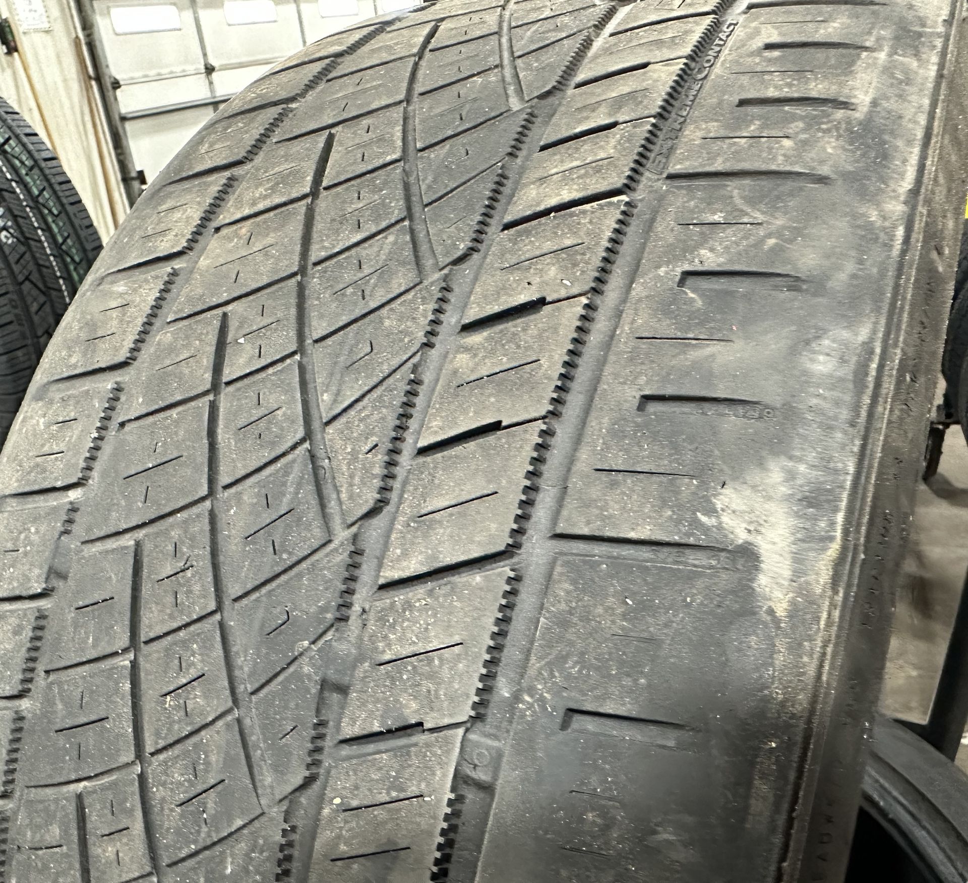 Uneven Tire Wear on Tire