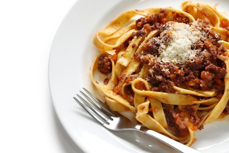 tagliatelle al ragù