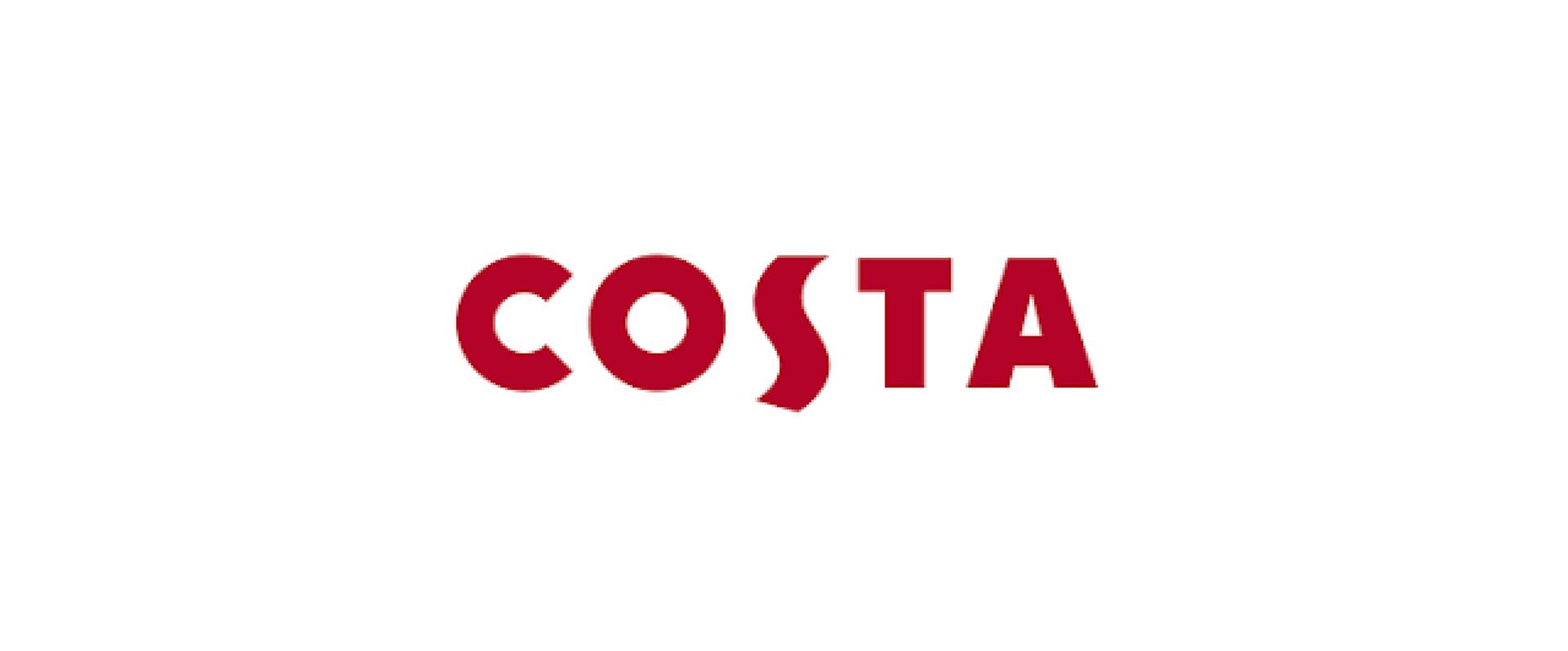 Costa Coffee cafe franchise branding image