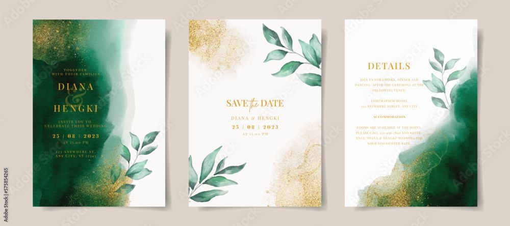 flyer mit floralem Design