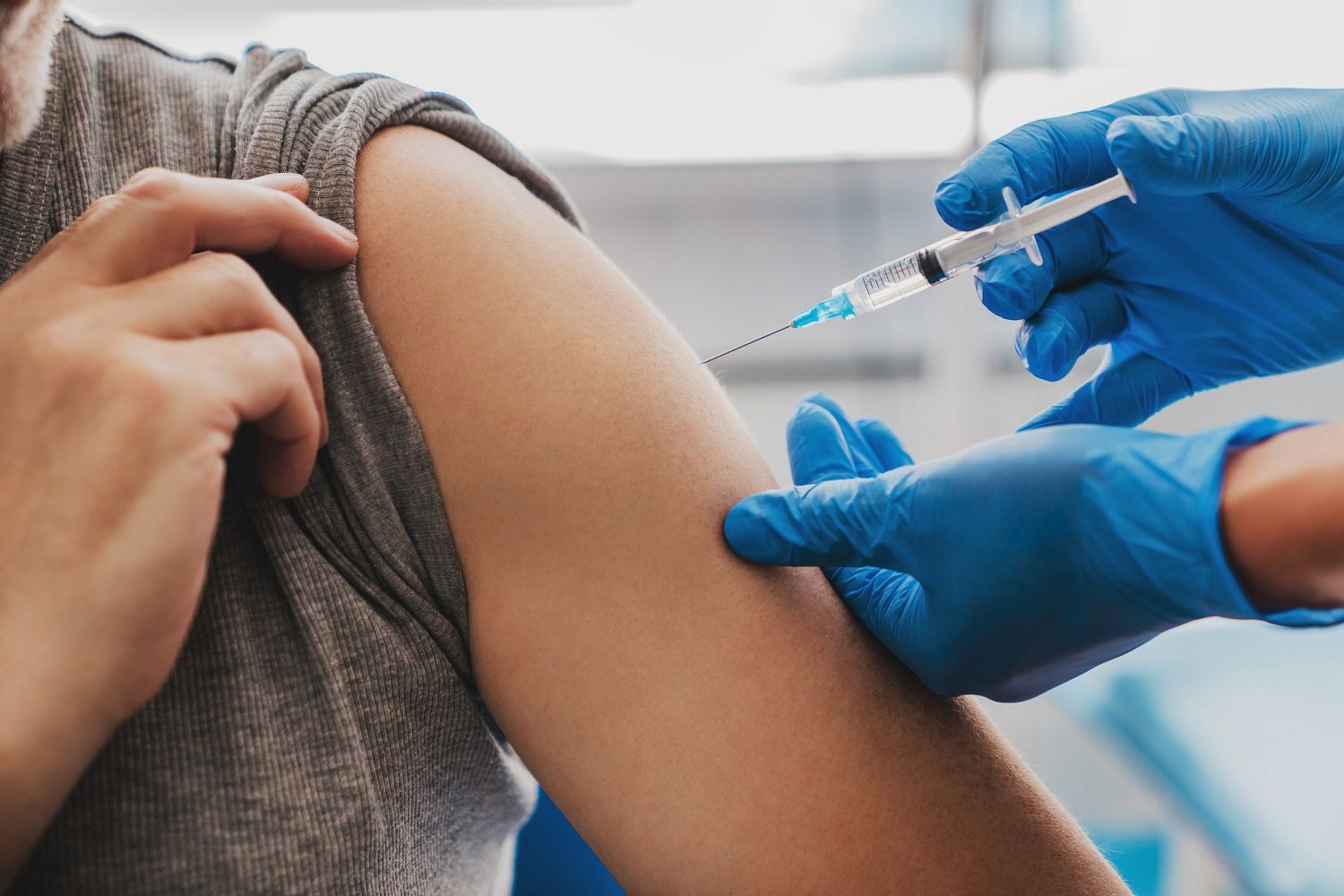 Vaccination on patient