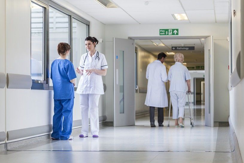 Nurses in hospital