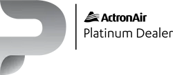 ActronAir Platinum Dealer logo on white background
