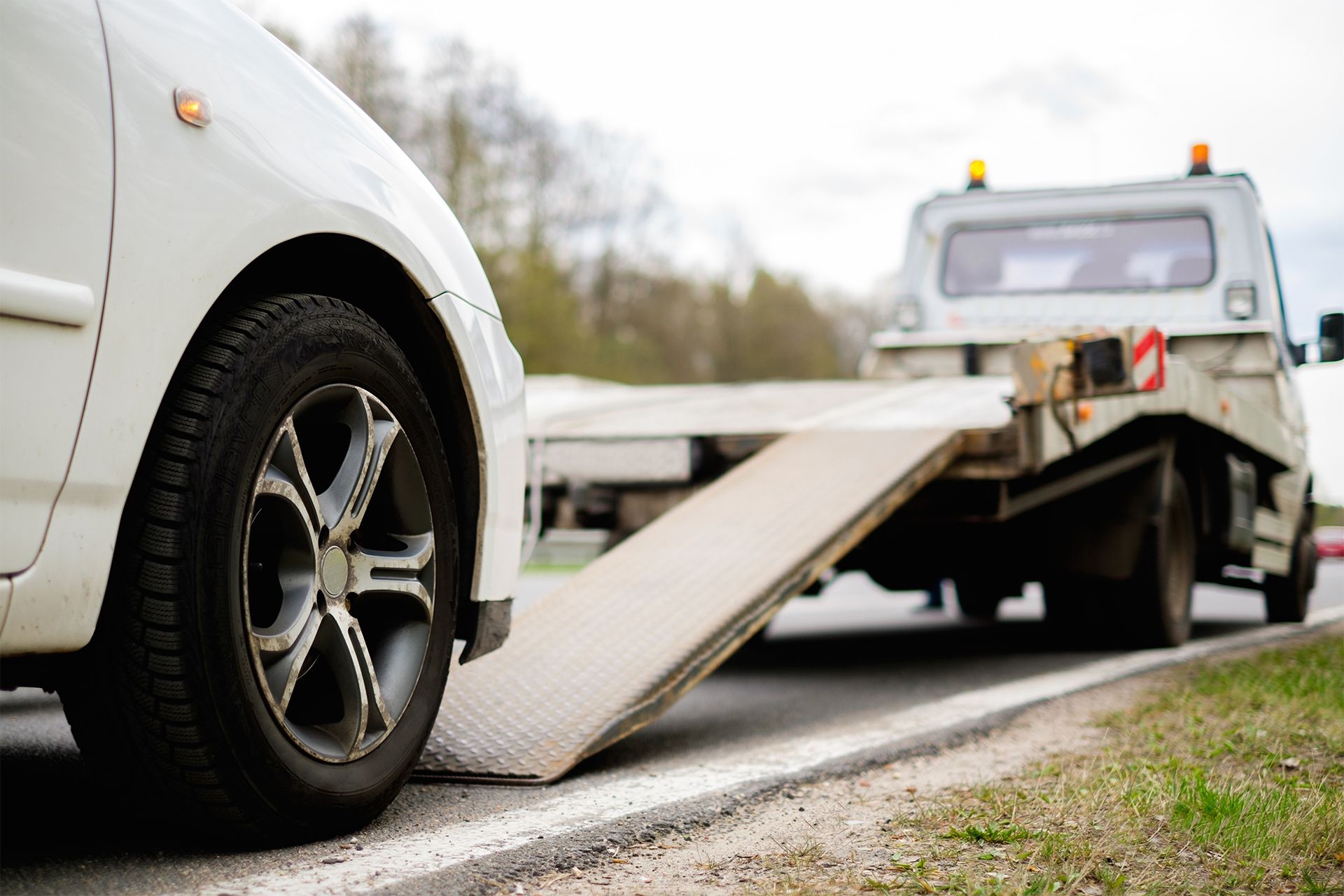 Towing a Car