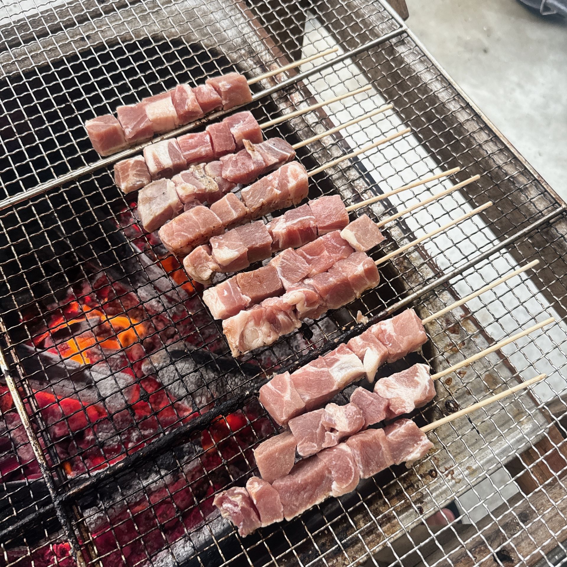 【統香鹹酥雞】中秋必備-梅花豬肉串《6入》