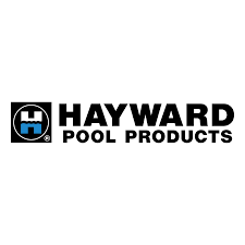 Hayward Pool Products logo with black text and blue icon on white background