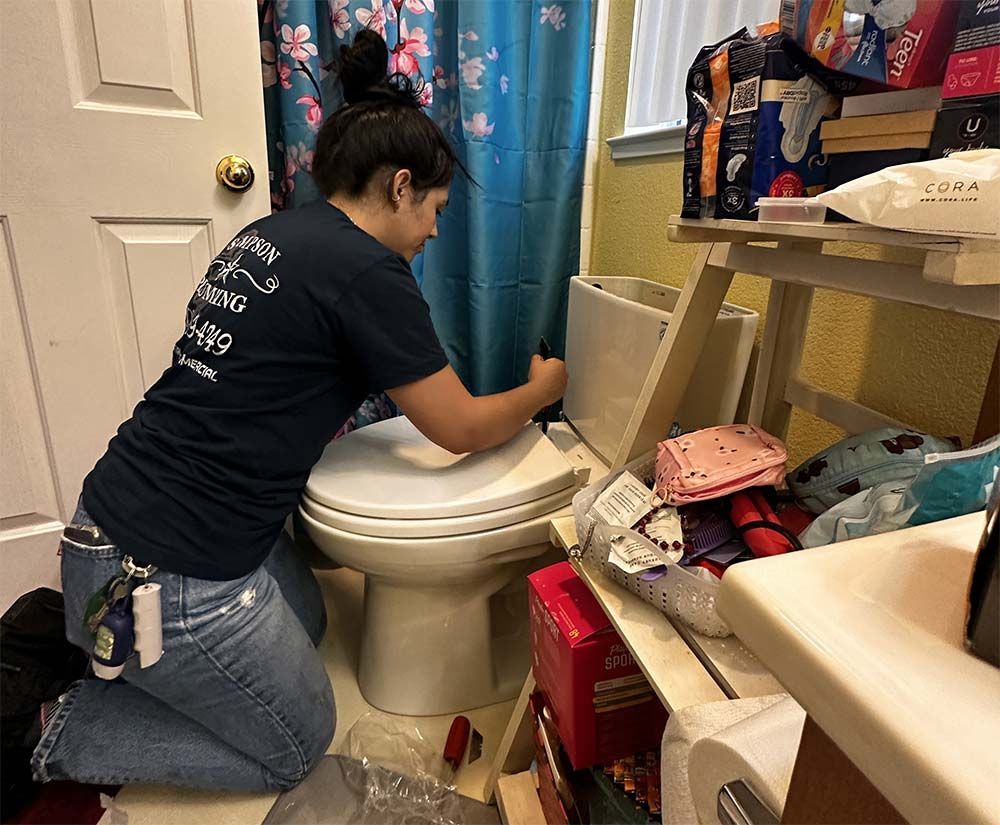 Clogged Toilet Repair