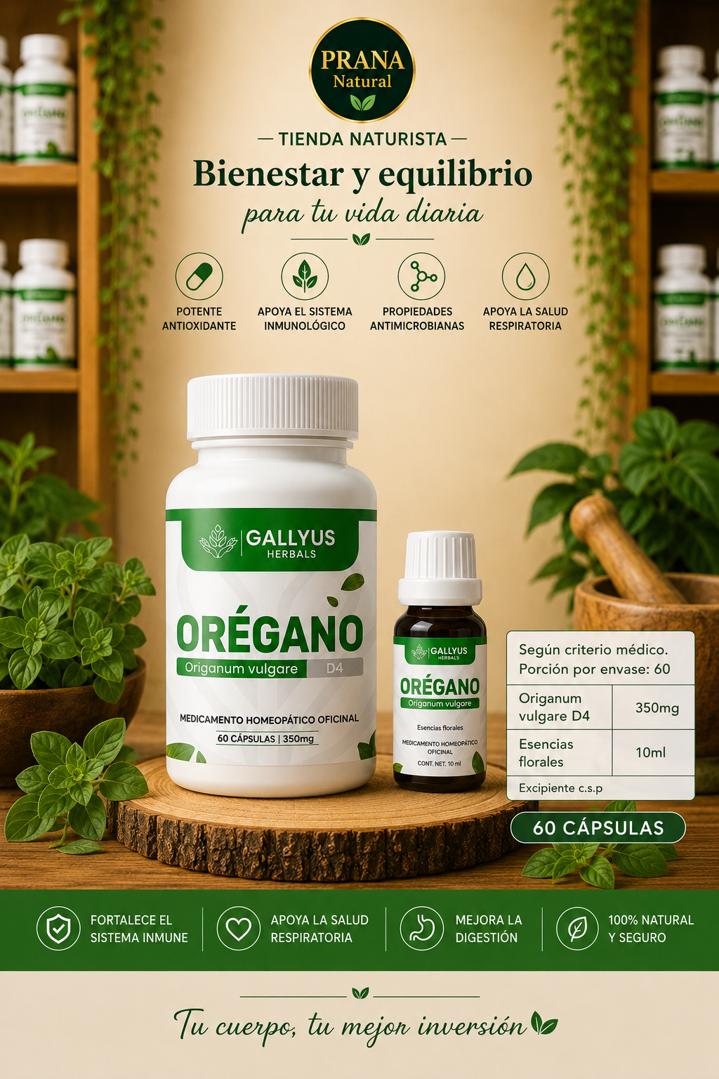 OREGANO ARMONIZA CAPSULAS