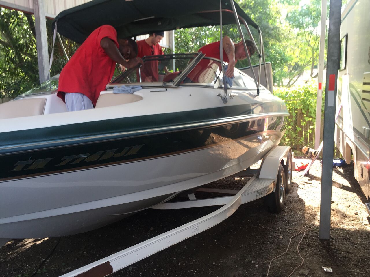 Boat detailing