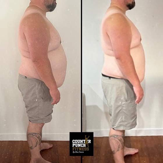before and after photo